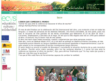 Tablet Screenshot of eculturas.org